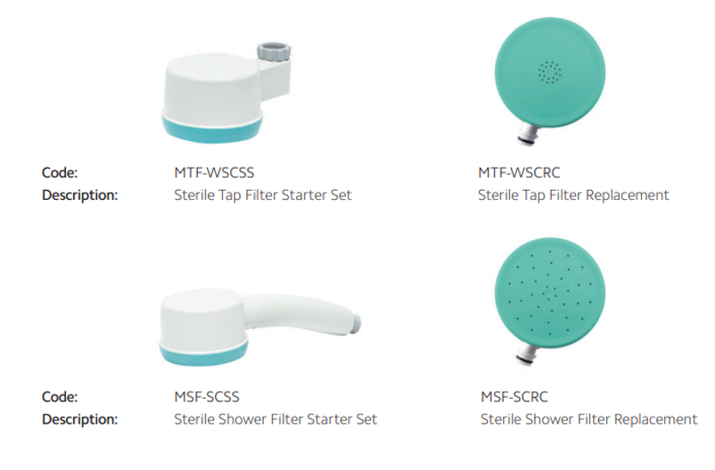 Medical Shower Filter 92 Day - T-safe